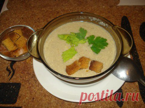 -пюре грибной (Crème de champignons) - французская кухня | БУДЕТ ВКУСНО!