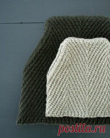 Шапочка Herringbone (модель Purl soho) - блог экспертов интернет-магазина пряжи 5motkov.ru