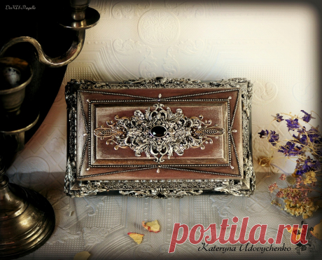 Шкатулка «Далила». 18,5х11,5х6,5 см, МДФ.