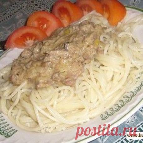 Печень куриная в сливочном соусе рецепт – основные блюда