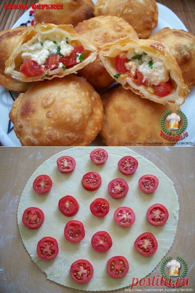быстрые пирожки "Бомбочки" - это просто БОМБА, они даже вкуснее чебуреков.