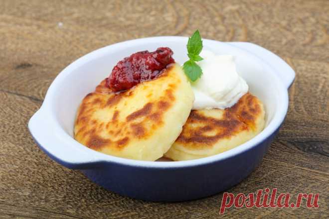 Пышные сырники пошагово