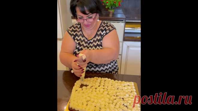 Простой торт «Улыбка» на скорую руку: