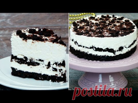 По мотивам популярного печенья... Вкуснейший чизкейк “Орео” без выпечки! | Appetitno.TV