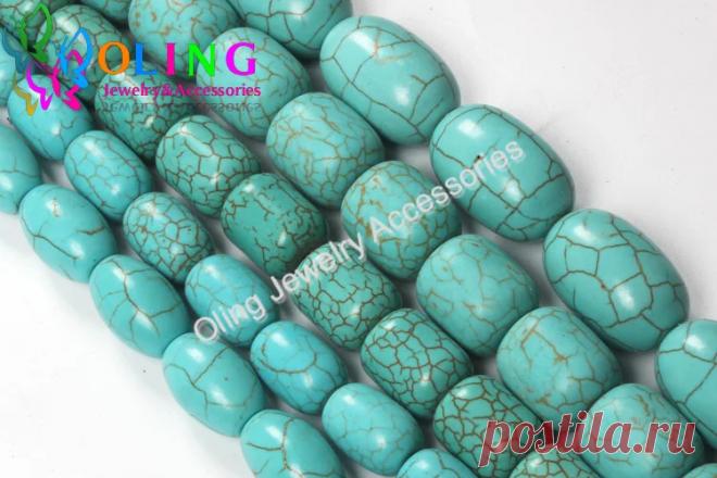 OlingArt 10,12,14,15 мм, овальные разных цветов, синие Бусины, аксессуары для сережек, браслетов, колье, ожерелье, сделай сам, ювелирное изделие | AliExpress