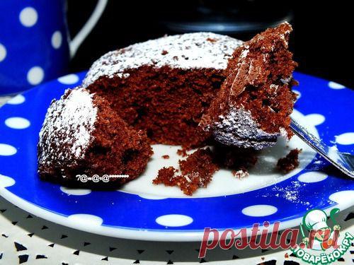 Низкокалорийные шоколадные кексы за 1 минуту - кулинарный рецепт