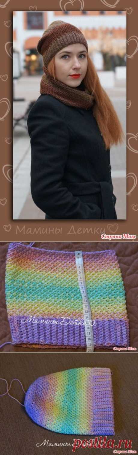 Шапочка &quot;Рисовая&quot;))) он-лайн))) - Вяжем вместе он-лайн - Страна Мам