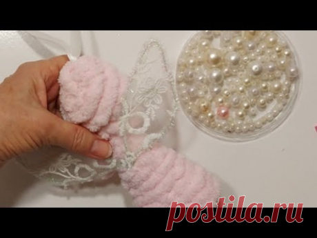 ЭТО НЕВЕРОЯТНО КРАСИВО и ПРОСТО - НОВОГОДНИЙ декор! Поделки СВОИМИ РУКАМИ из НИТОК и ВТУЛКИ!DIY идеи