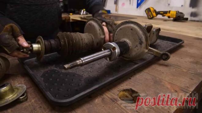 Классная идея, как использовать изношенные автомобильные стойки В данном обзоре автор YouTube канала Men’s Craft поделится с нами классной идеей, как можно использовать старые изношенные автомобильные стойки. Их