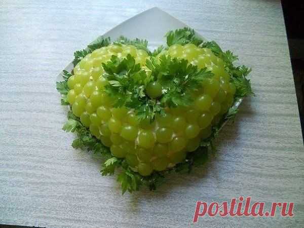 "Салат Тиффани"
Красота спасет мир