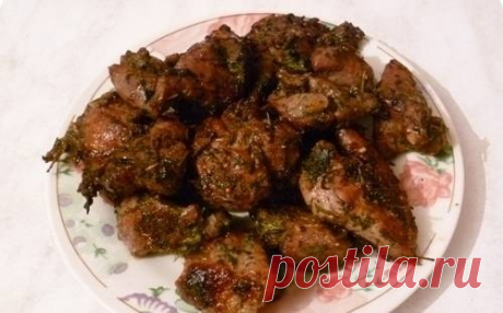 Шашлычное мясо в духовке