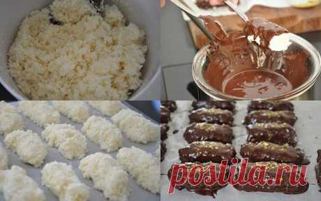 ﻿“Баунти” своими руками. По вкусу как настоящие конфеты “Баунти”