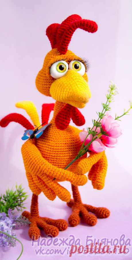 PDF Сеня Петухов крючком. FREE crochet pattern; Аmigurumi toy patterns. Амигуруми схемы и описания на русском. Вязаные игрушки и поделки своими руками #amimore - Петух, петушок.