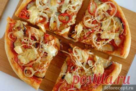 Пицца с баклажанами | Простые рецепты вкусных блюд