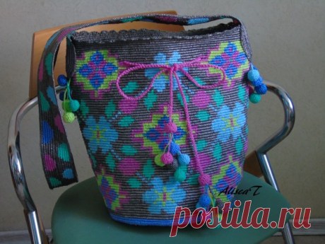 Крючковый жаккард. Мастер-класс.: ru_knitting
