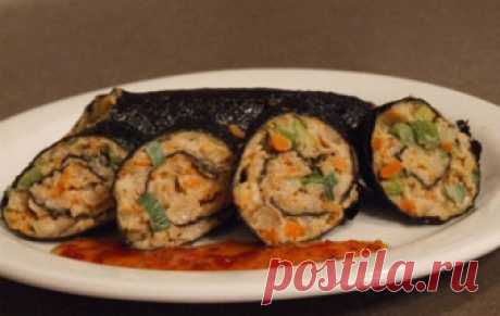 Горячие роллы с мясом / Роллы / TVCook: пошаговые рецепты с фото