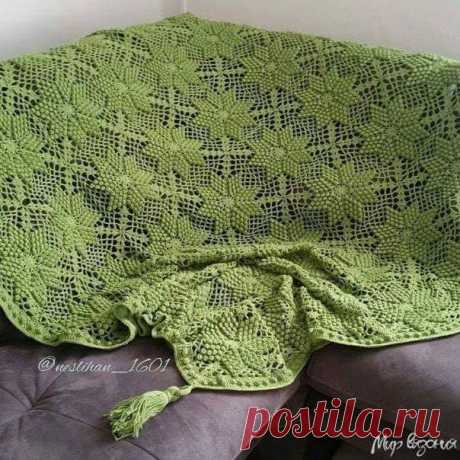 ПЛЕДЫ.ПОКРЫВАЛА КРЮЧКОМ.