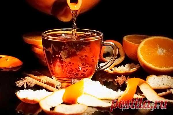 Яблочный чай с апельсином и корицей рецепт приготовления