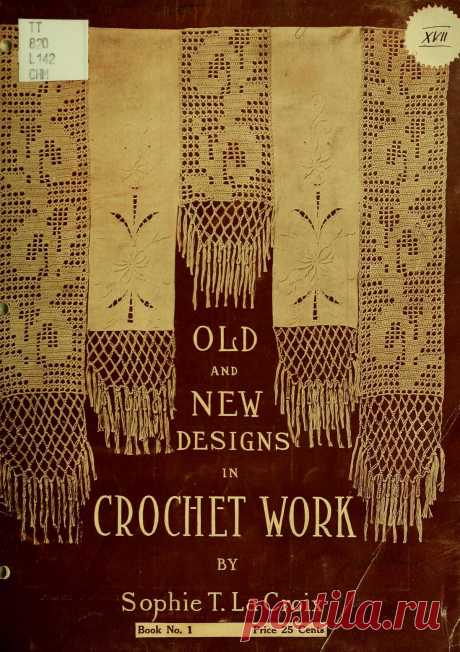 Old and new designs in crochet work