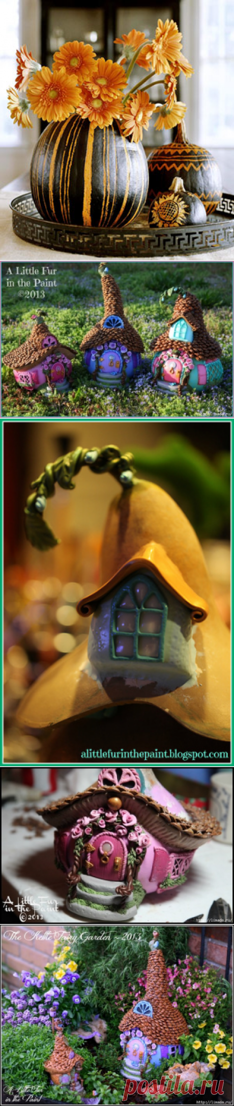 Подборка идей украшений из тыквы своими руками - Nebka.Ru