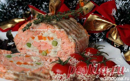 Рулет из лосося | Кулинарные рецепты от «Едим дома!»