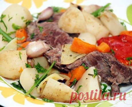 Говядина с овощами
