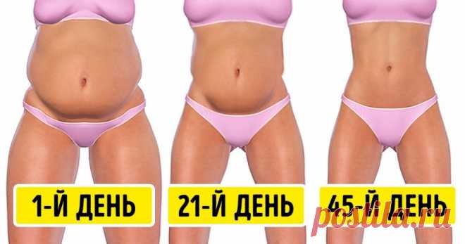 6 упражнений для плоского живота, которые можно делать прямо на стуле