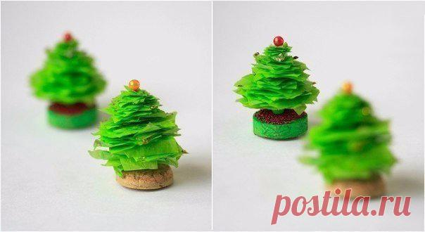 Мини-ёлочки за пять минут