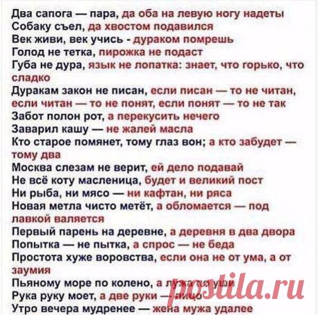 А вы знали продолжение пословиц?