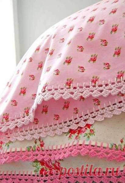 Обвязка края — Сделай сам, идеи для творчества - DIY Ideas