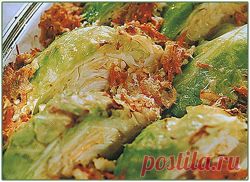 Запеченная молодая капуста | Со вкусом