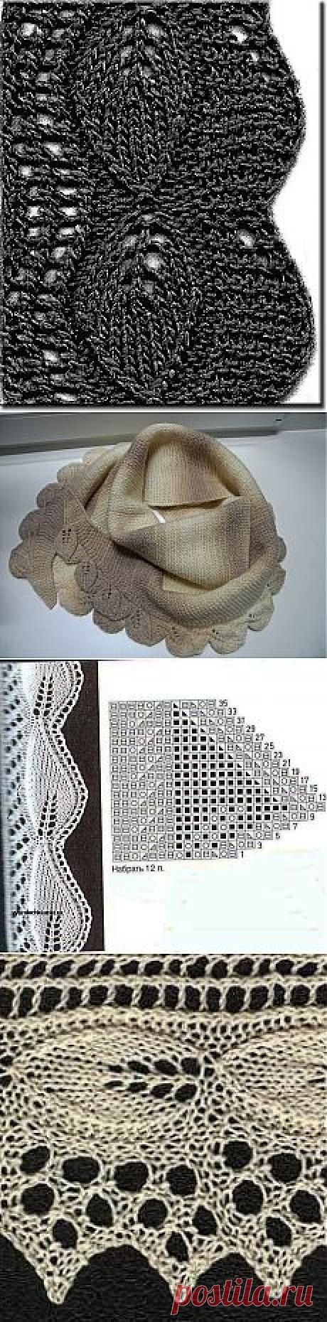 КАЙМА ЛИСТЬЯ - ОЧЕНЬ МНОГО СХЕМ,УЗОРОВ И МАСТЕР КЛАССОВ.