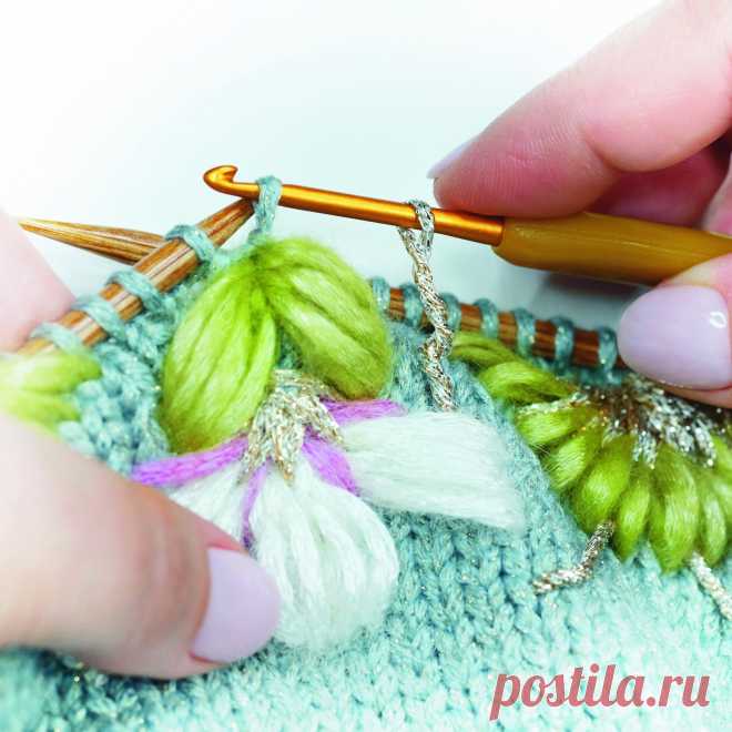 О технике Puff Color Knitting