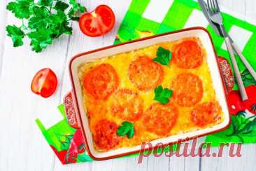 Запеканка из кабачков и помидоров с сыром в духовке рецепт фото пошагово и видео - 1000.menu