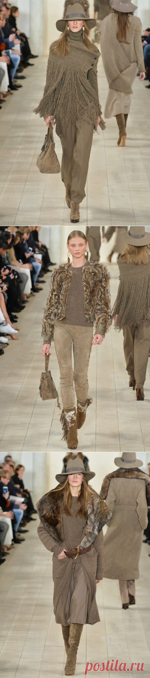 Элегантность и невозмутимость от Ralph Lauren (осенне-зимний сезон)