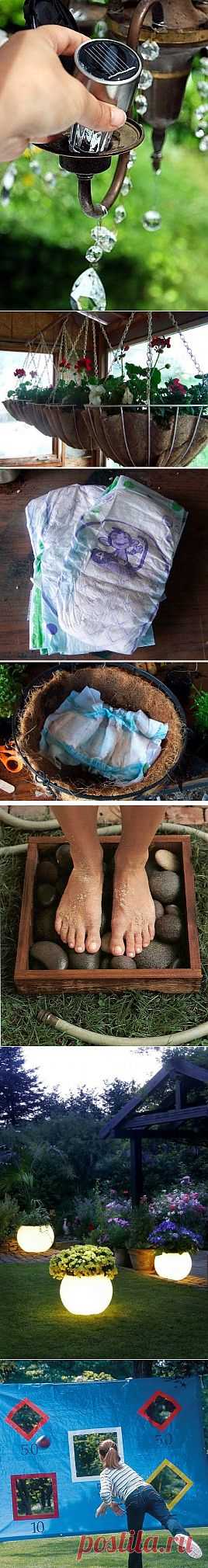 19 оригинальных, простых и дешёвых идей для дачи | MixStuff
