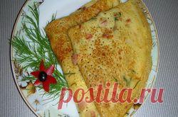 Блины с припеком, рецепт с фото