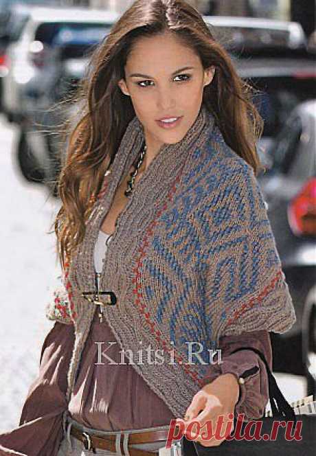 Жилет с узором. Вязание для женщин / Жилеты / Спицами