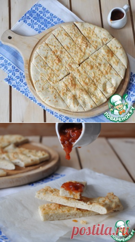 Сырно-чесночные пивные палочки - кулинарный рецепт