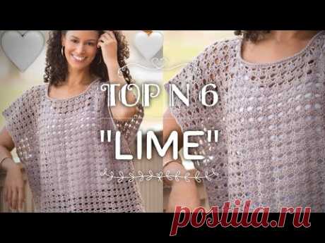ТОП N 6 🔥 ВЯЖЕМ ЗА ДВА ДНЯ ШИКАРНЫЙ РЕГЛАН 👏TOP "LIME" TUTORIAL 🍋‍🟩 МАСТЕР-КЛАСС!!