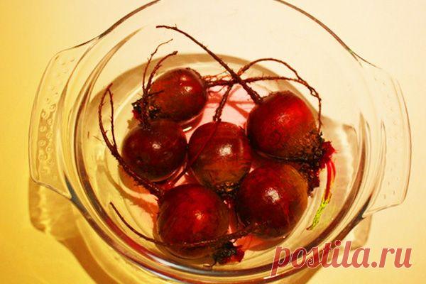 Как варить свеклу в микроволновке - три способа