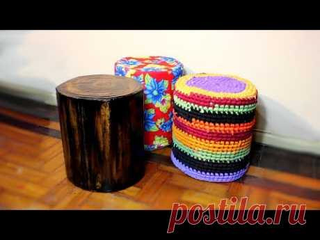 DIY - CARDBOARD stool