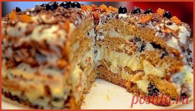 Торт “Трухлявый пень. Боже мой какой же он вкусный.