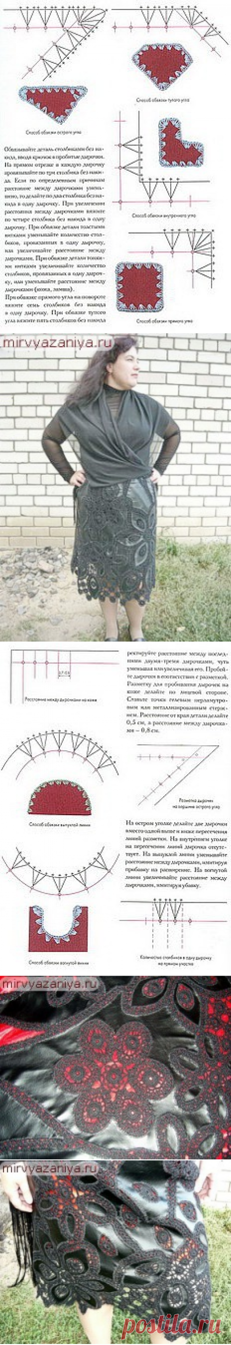 Комбинирование ткани и вязания