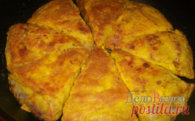 Бендерики с мясом или блинчики с сырым фаршем рецепт с фото