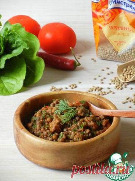 Рагу с чечевицей и овощами - кулинарный рецепт