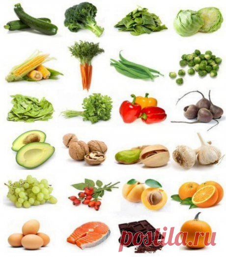 Продукты, которые помогут сохранить зрение на долгие годы / Будьте здоровы