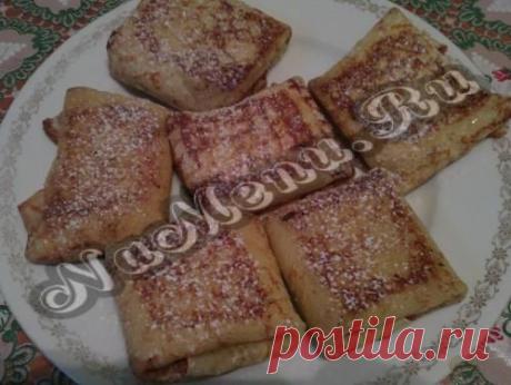 Рецепт блинчиков с творогом