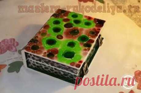 Мастера рукоделия - рукоделие для дома. Бесплатные мастер-классы, фото и видео уроки - Мастер-класс по росписи: Шкатулка в технике Jacarelado (ложная мозаика)
