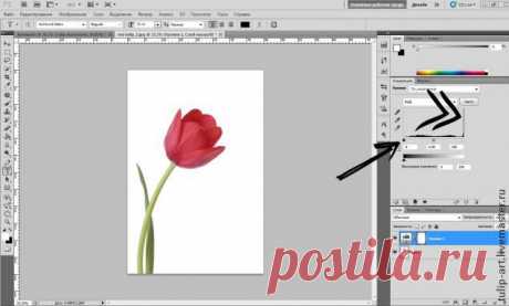 Мастер-класс: простое лого и кисть-копирайт в Photoshop - Ярмарка Мастеров - ручная работа, handmade